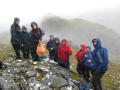 On the summit of Beinn Airigh Charr in May 2011