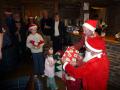 Santa at work
