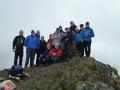 On the summit of Ben Vrackie