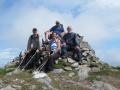 On the summit of Ben Challum in July 2013