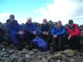 On the summit of Windy Gyle in June 2013