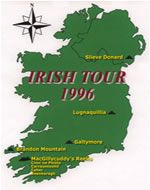 Irish Tour Map