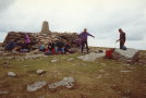 On the summit of Lugnaquillia