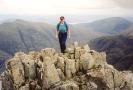 Arlene approaching Trallval summit