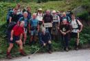 Leaving Brennersee Halt before the initial ascent on the Zillertal Hohenweg