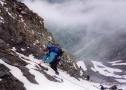 Descending the Morchenscharte