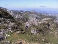 Last view down from the Picos