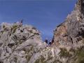 On the ascent to Refugio Vega d'Urriellu