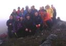 On the summit of Sgurr a'Mhaoraich