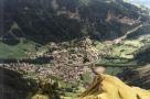 Leukerbad from the Gemmi