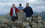 On the summit of Beinn Fhionnlaidh