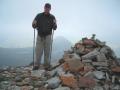 Allan on Sgurr Eilde Mor