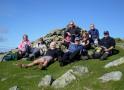 On the summit of Fleetwith Pike in the Lake District in September 2008