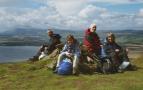 On the Lomond Hills in Fife in August 2008