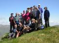 On the summit of Ciste Dhubh in June 2010
