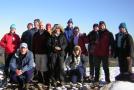 On the summit of Carnethy Hill in the Pentlands in November 2010