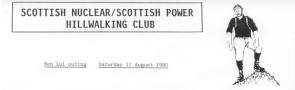 The Club logo in 1990